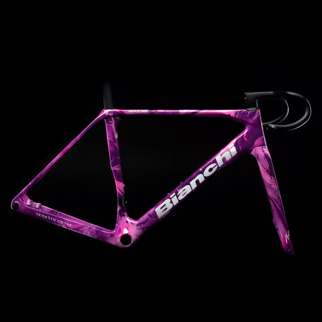 Bianchi Impulso RC Frameset - Miami Drip – In Bici Veritas - Cicli
