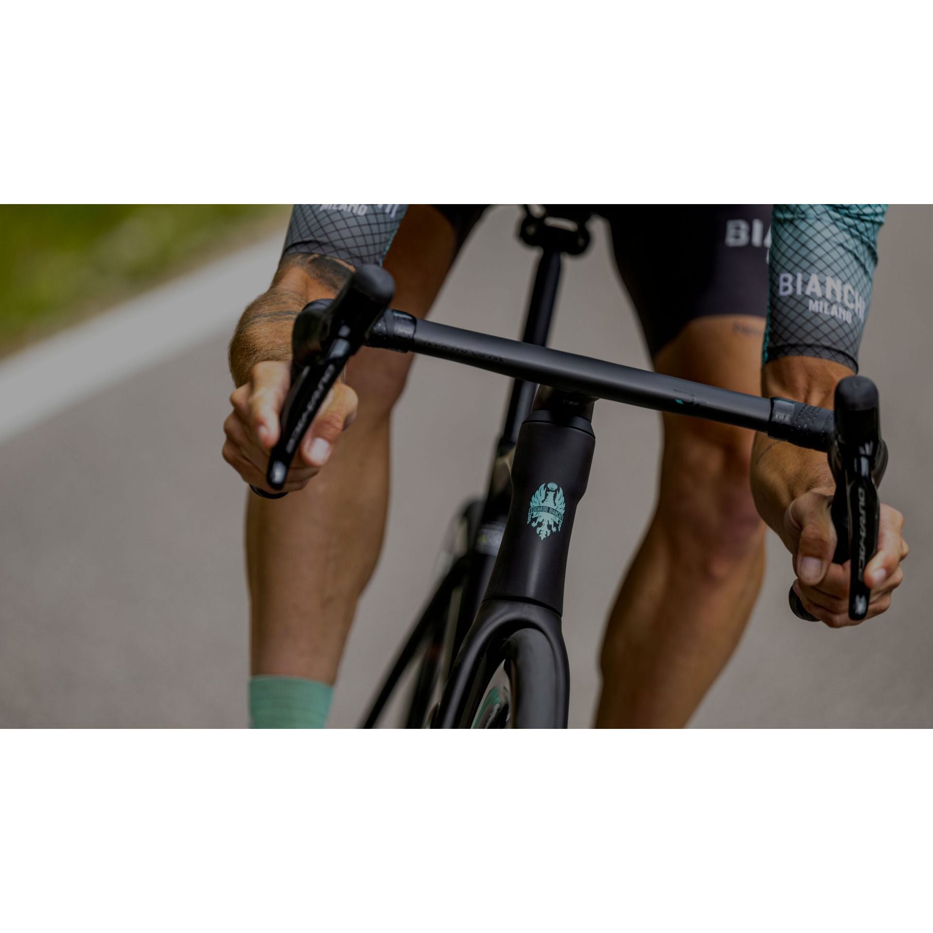 Manubrio (guidon) Bianchi Orsetto Neuf Et Original - Pièce Vintage Pour Vélo