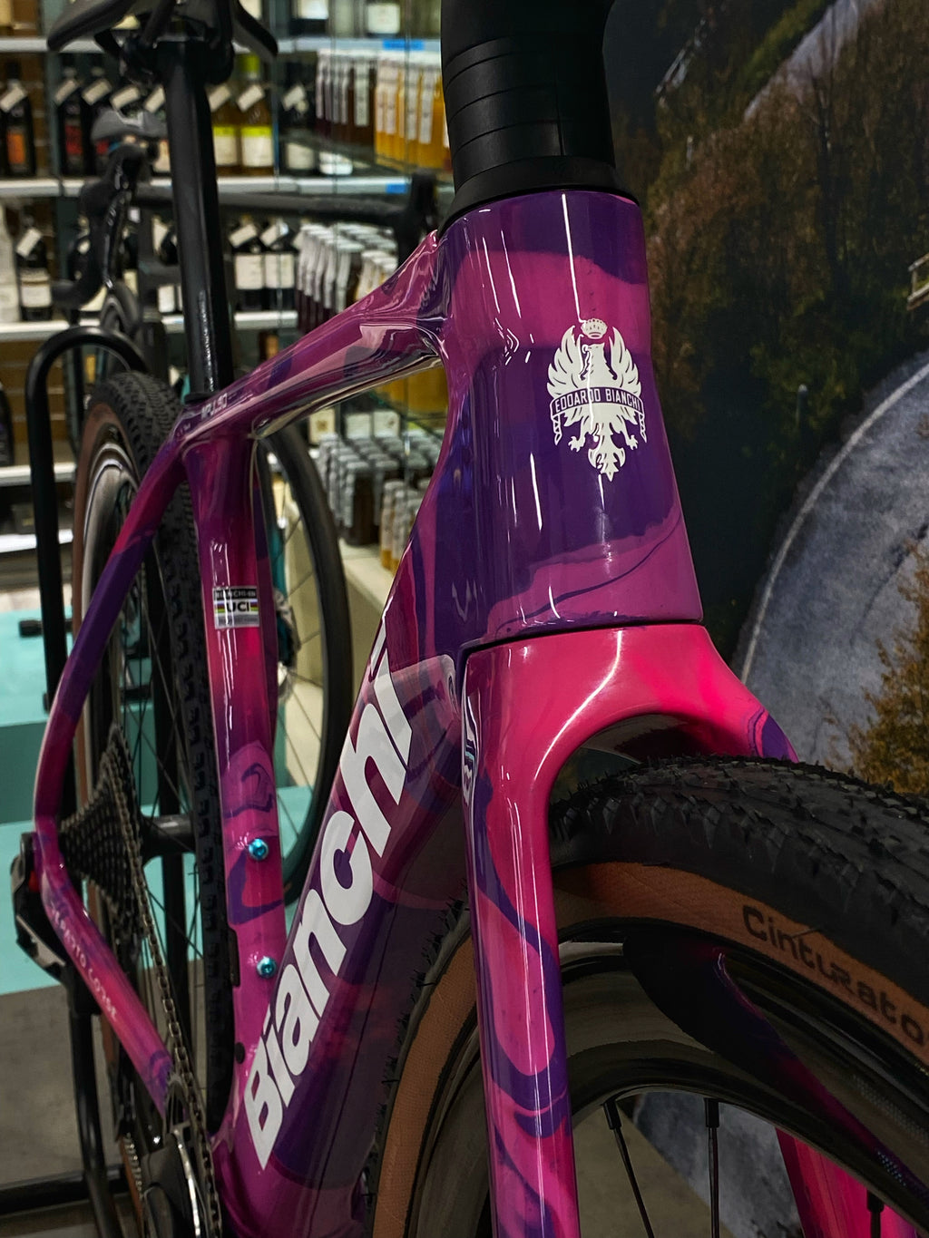 Bianchi Impulso RC Rouge XPLR AXS - Miami Drip