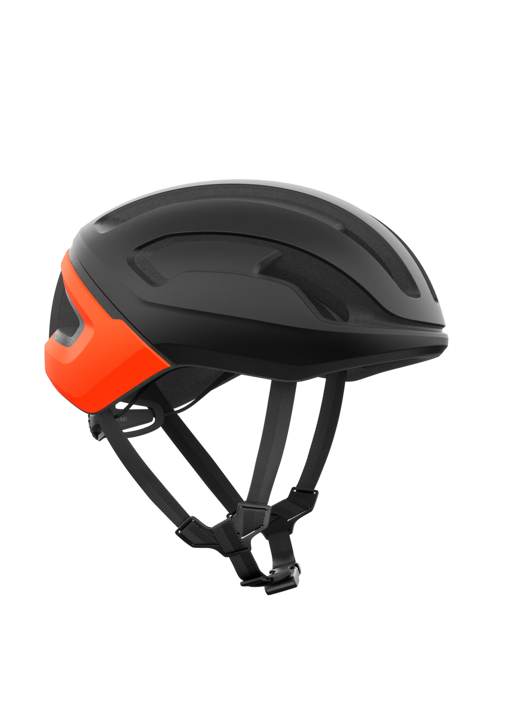 Casco per ciclismo - Poc Omne Air Mips - Uranium Black matt/Fluorescent Orange Matt