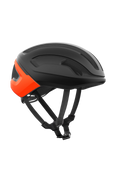 Casco per ciclismo - Poc Omne Air Mips - Uranium Black matt/Fluorescent Orange Matt