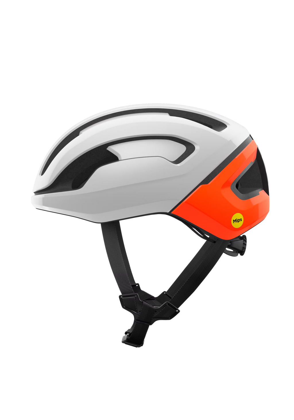 Casco per ciclismo - Poc Omne Air Mips - Hydrogen White/Fluo Orange