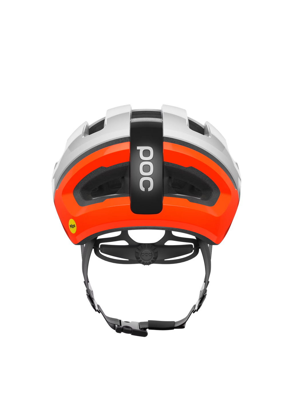Casco per ciclismo - Poc Omne Air Mips - Hydrogen White/Fluo Orange