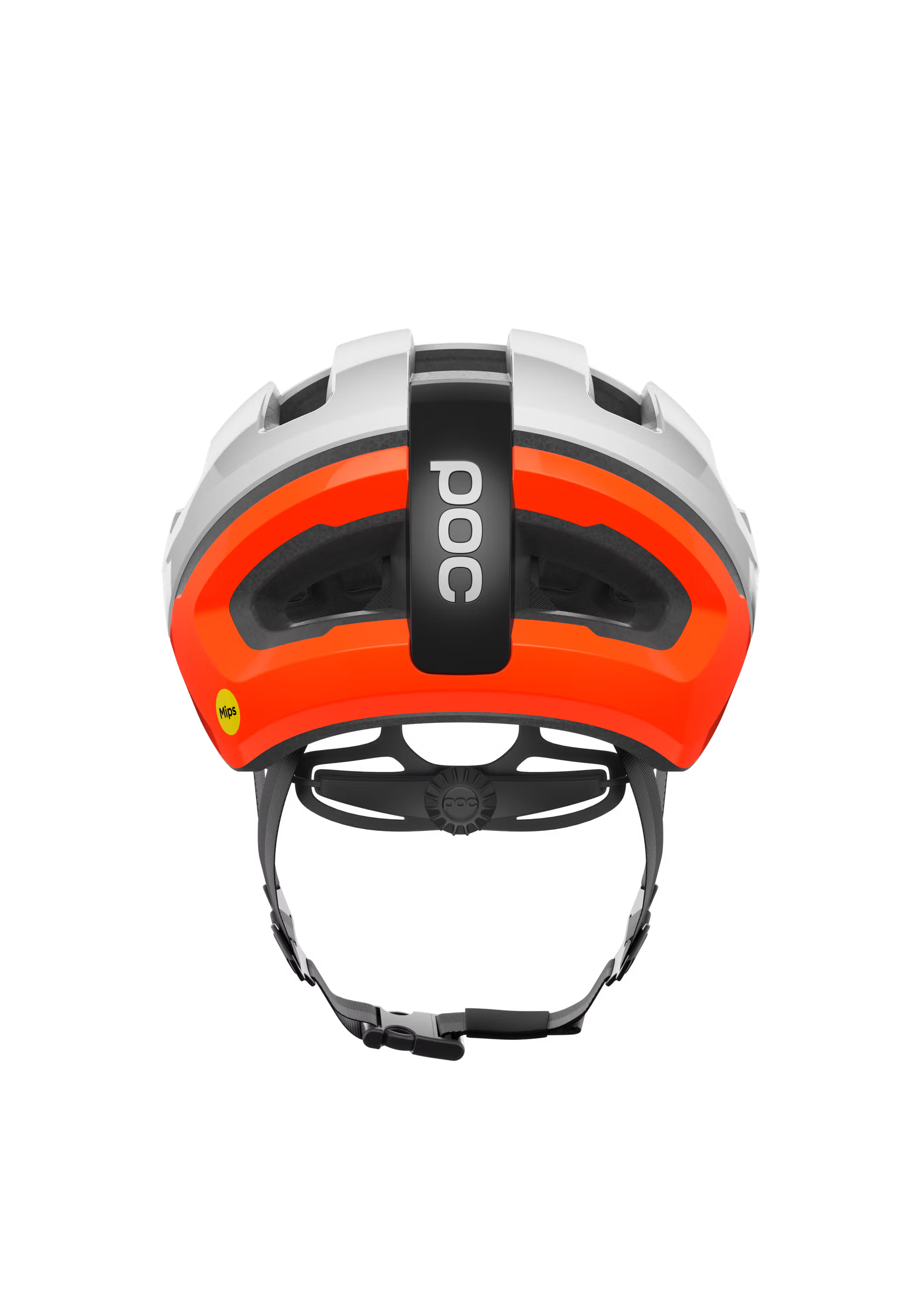 Casco per ciclismo - Poc Omne Air Mips - Hydrogen White/Fluo Orange