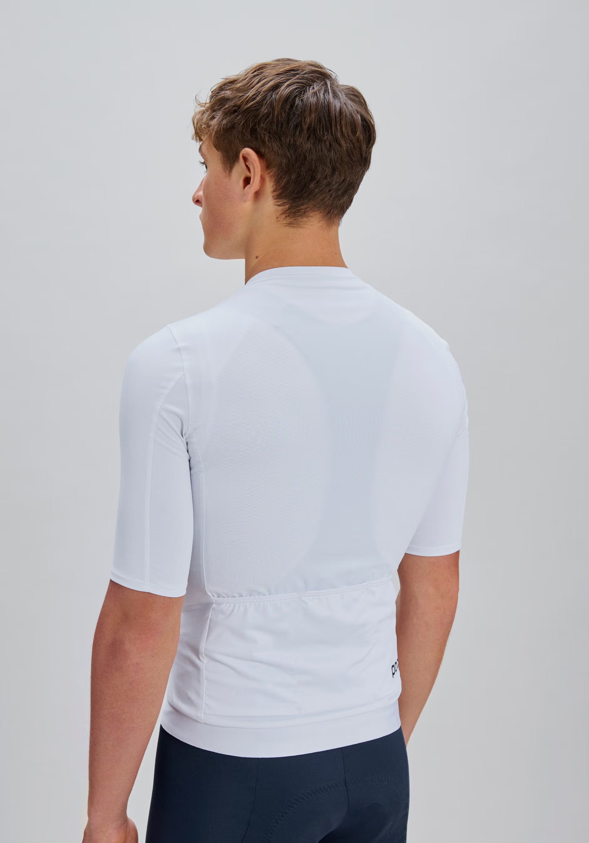 Maglia da ciclismo da uomo a manica corta - Poc Cadence Jersey - Hydrogen White