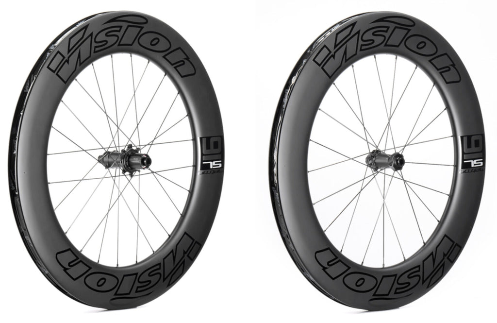 Vision Metron 91 – Coppia di Ruote Aero Full Carbon 91 mm | Disc Brake