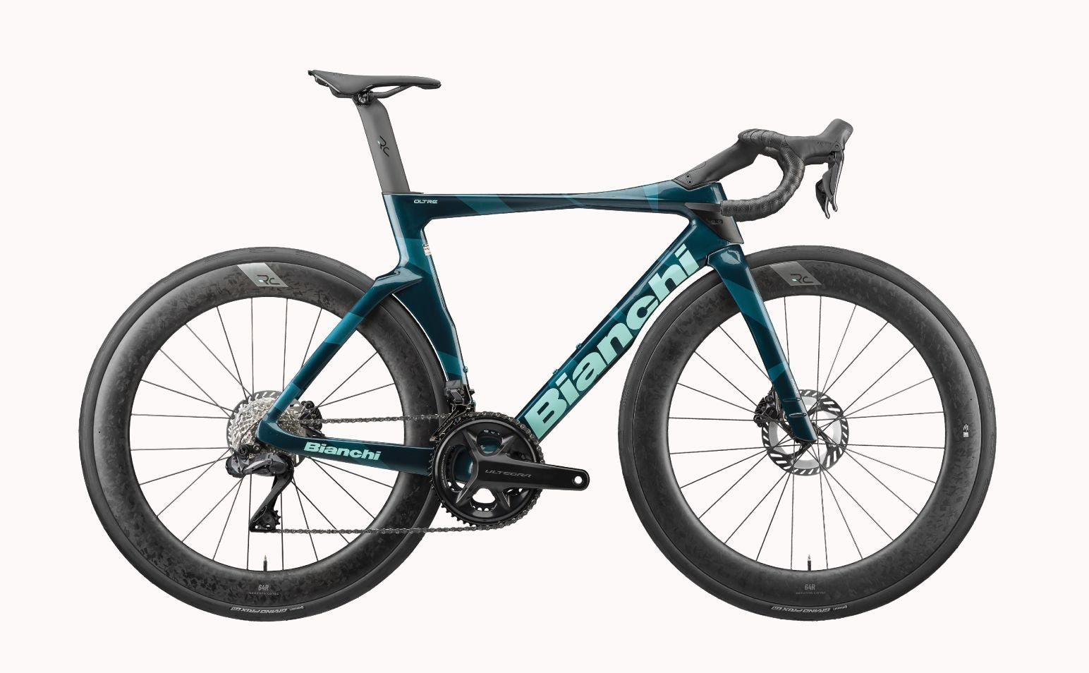 Bicicletta Bianchi Oltre PRO Shimano Ultegra Di2 4iiii Precision 3 Power Meter
