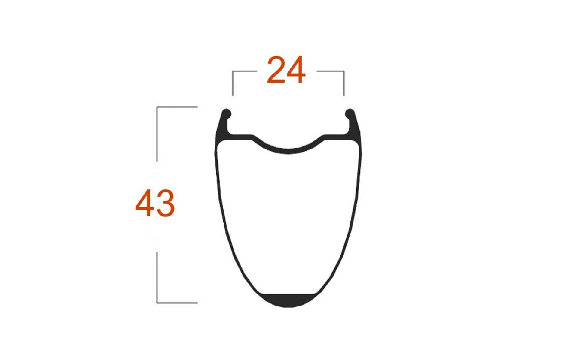 Bianchi Reparto Corse RC43 Gravel - Coppia di Ruote