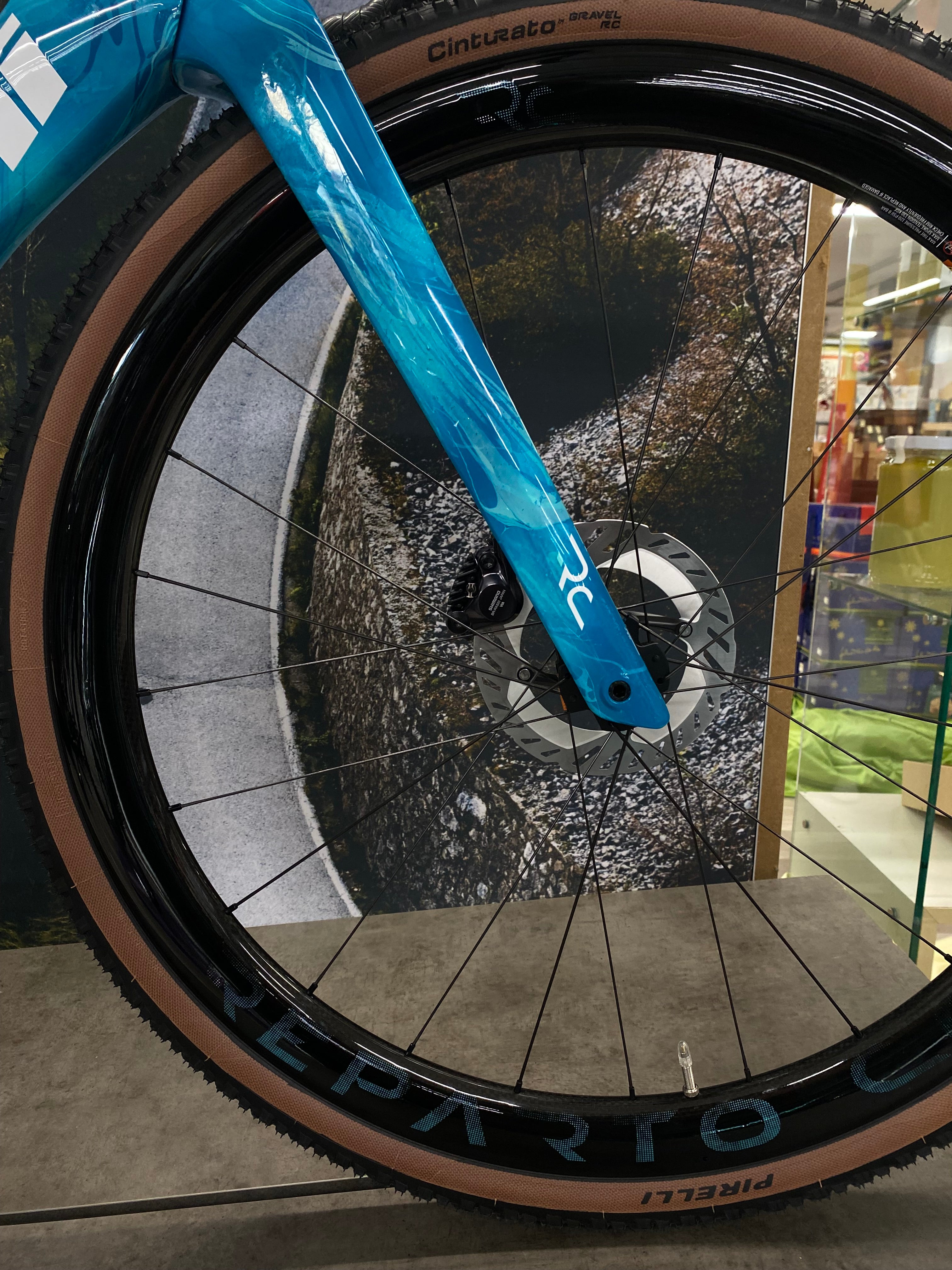 Officina Bianchi Impulso RC GRX Di2 - Bluemarine Drip