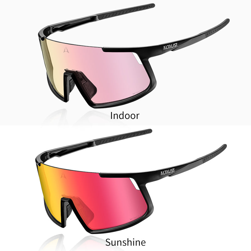 Occhiali Altalist Kisou CR1 Fotocromatici - Rosso/Nero