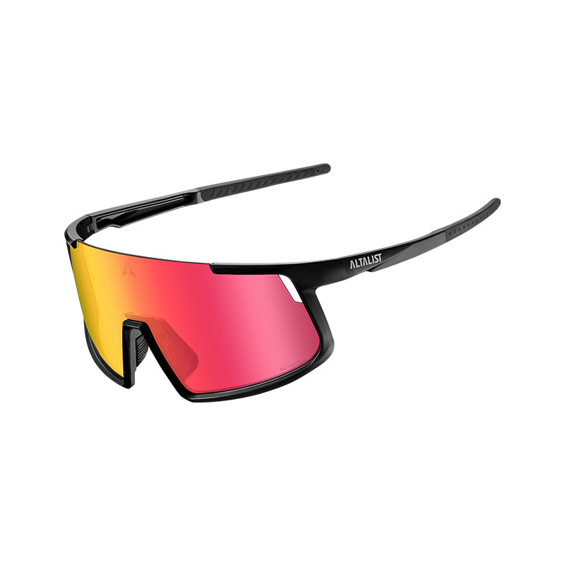 Occhiali Altalist Kisou CR1 Fotocromatici - Rosso/Nero