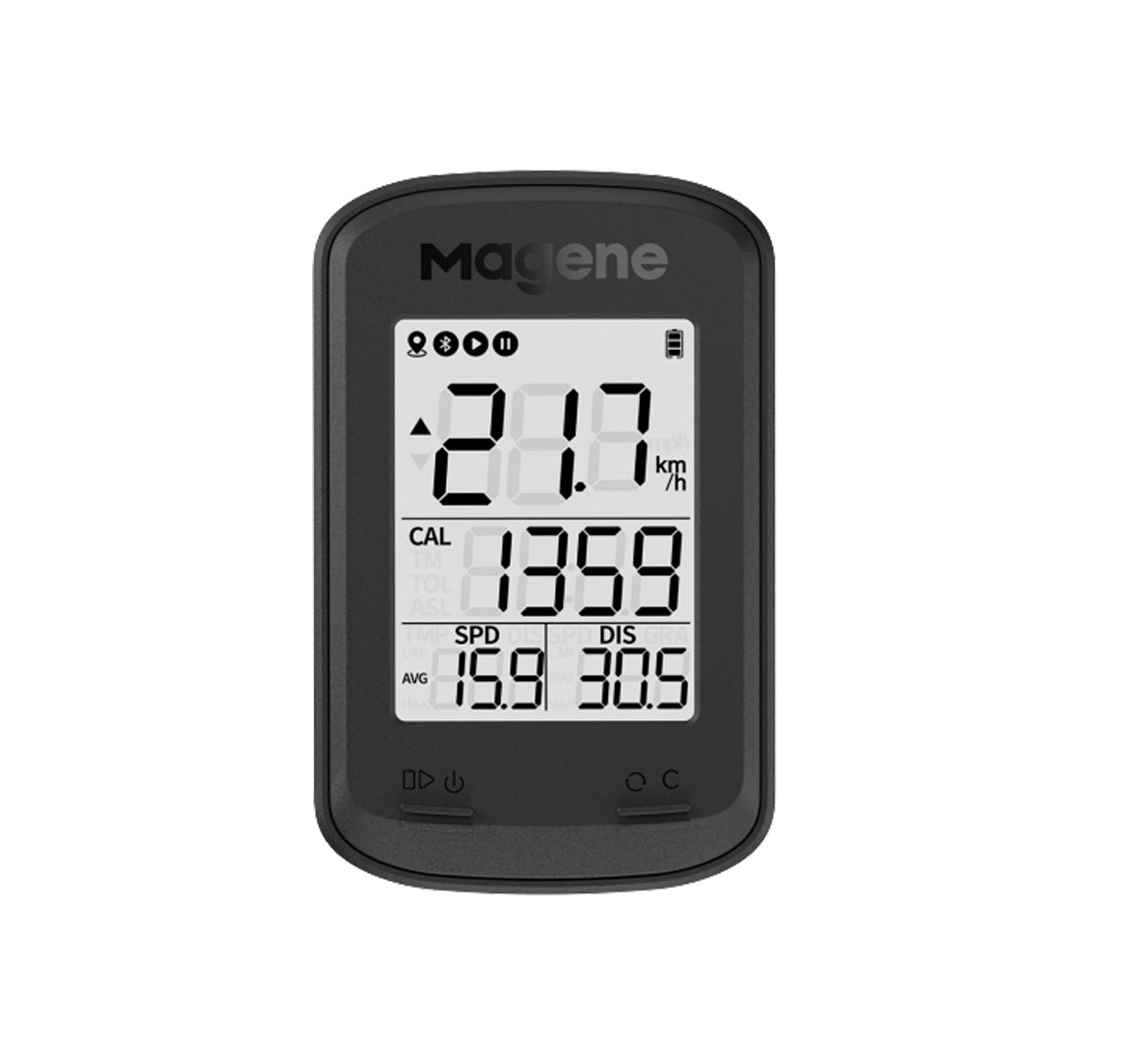 Magene - Ordinateur GPS intelligent C206 PRO