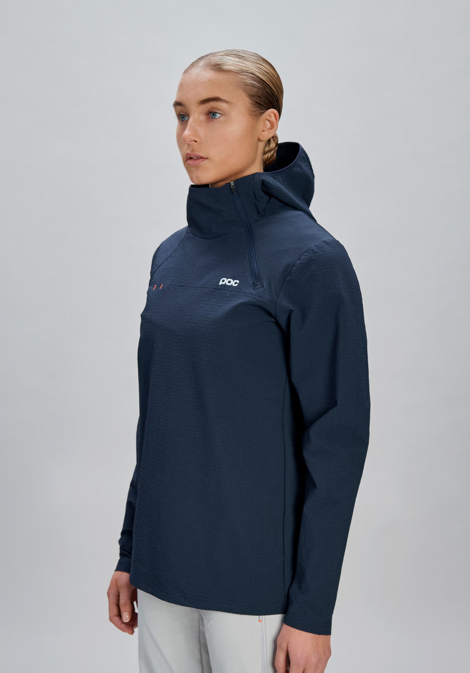 Felpa termica antivento e idrorepellente da donna per ciclismo - Poc Mantle Thermal Hoodie