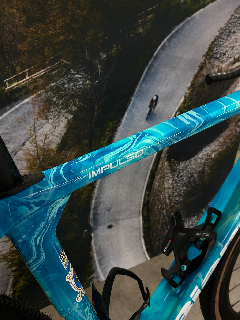 Officina Bianchi Impulso RC GRX Di2 - Bluemarine Drip