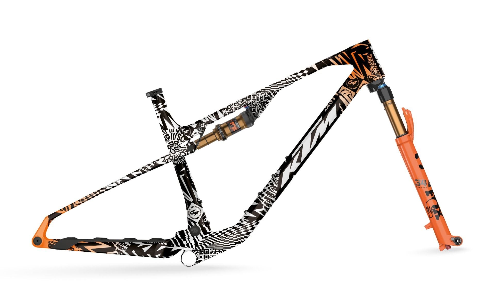 KTM - Kit Telaio e Ammortizzatori SCARP EXONIC MT EVO 3 FOX FACTORY 34 120 mm