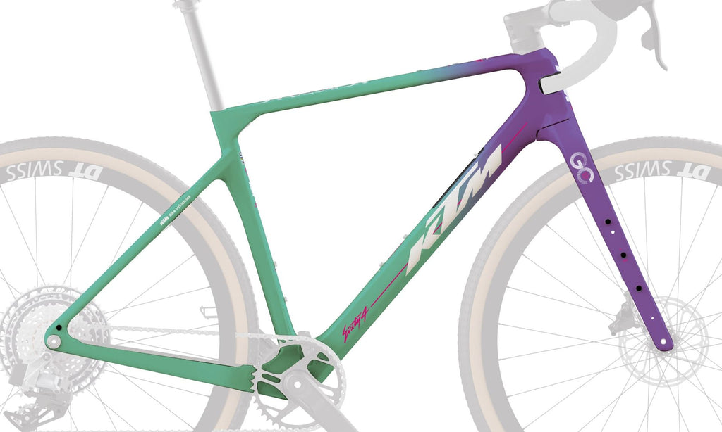 KTM FRAME+FORK KIT GRAVELATOR