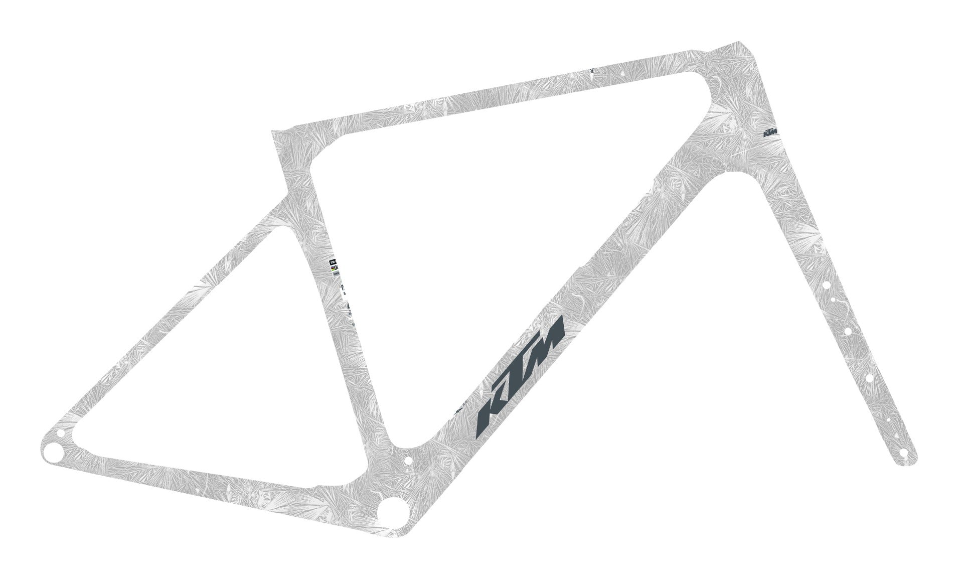 Kit cadre et fourche KTM Gravelator