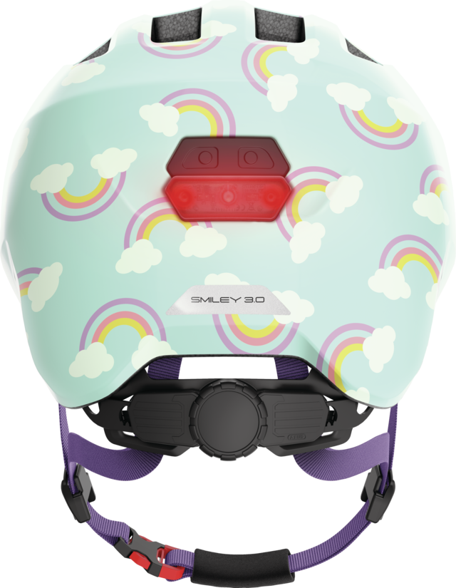 Casque enfant ABUS Smiley 3.0 LED avec feu arrière