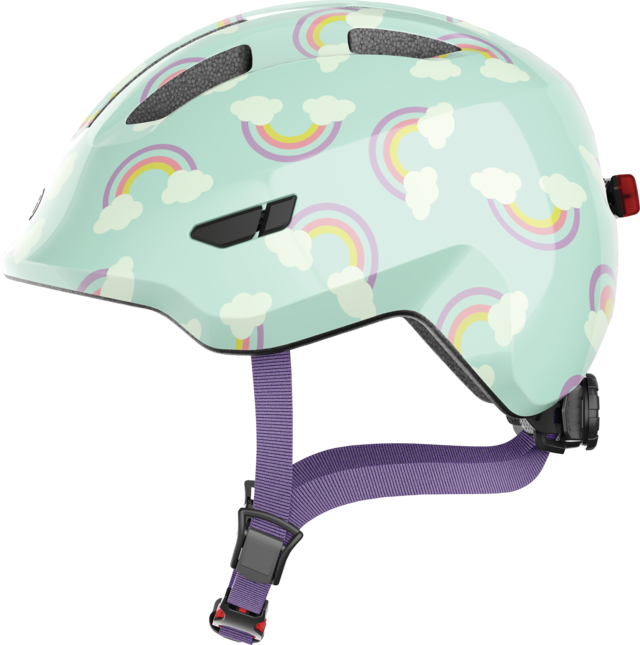 Casque enfant ABUS Smiley 3.0 LED avec feu arrière