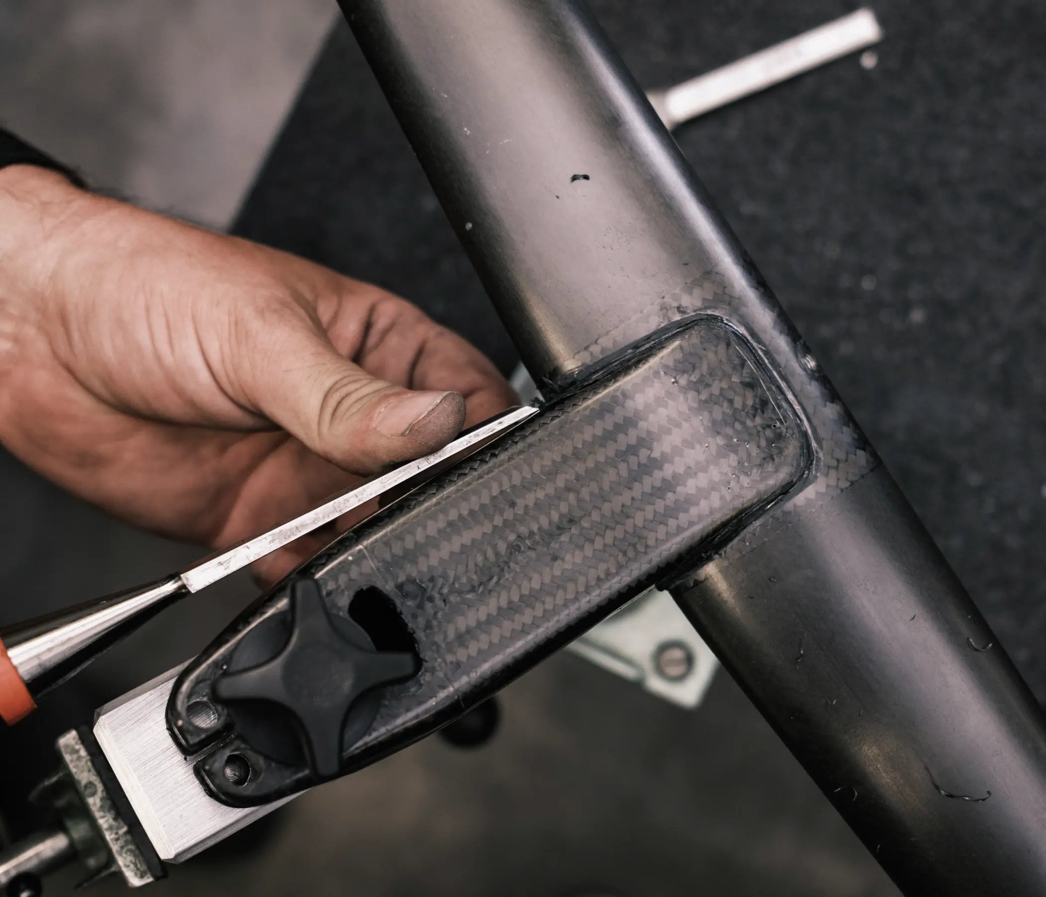 Poste de pilotage HPC léger - Guidon en carbone