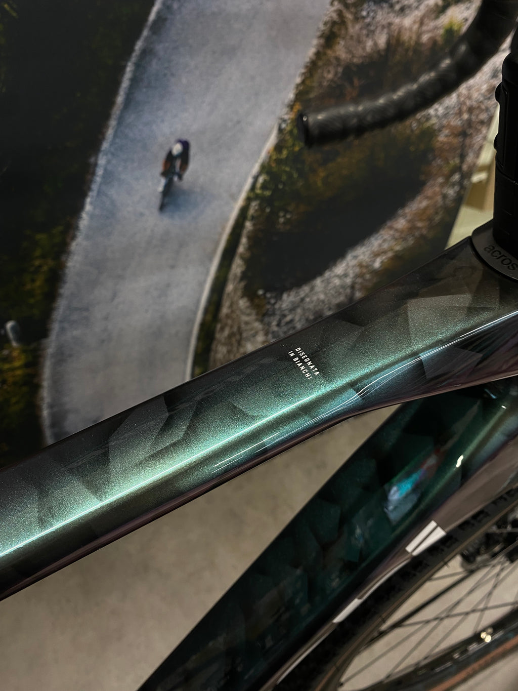 Officina Bianchi Impulso RC GRX Di2 - Chameleon Green