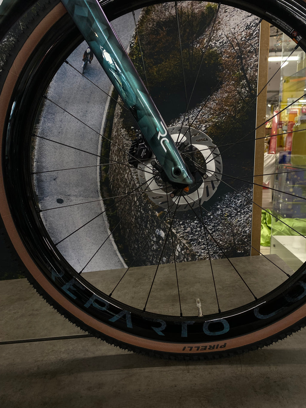 Officina Bianchi Impulso RC GRX Di2 - Chameleon Green