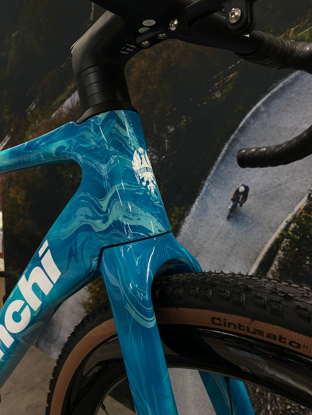 Officina Bianchi Impulso RC GRX Di2 - Bluemarine Drip