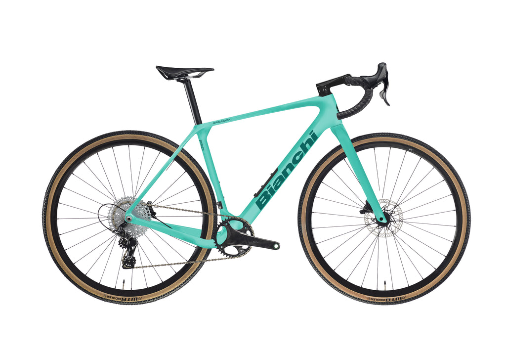 Vélo gravel en carbone Bianchi Arcadex Pro GRX 820