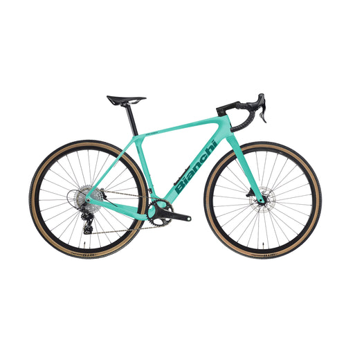 Vélo gravel en carbone Bianchi Arcadex Pro GRX 820