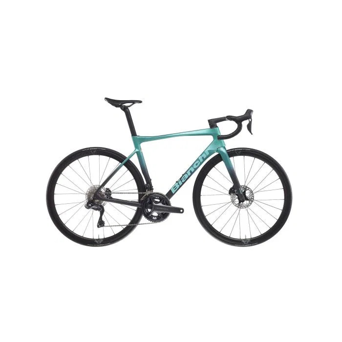 Vélo de route Bianchi Specialissima Pro Ultegra Di2 12 vitesses avec capteur de puissance 4iiii