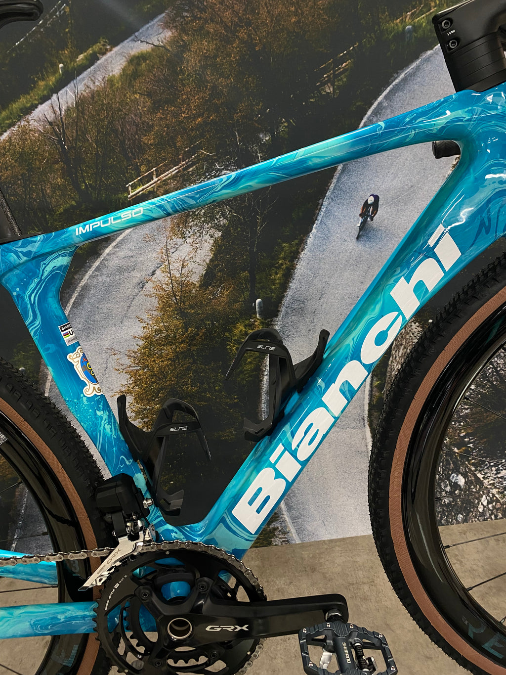 Officina Bianchi Impulso RC GRX Di2 - Bluemarine Drip