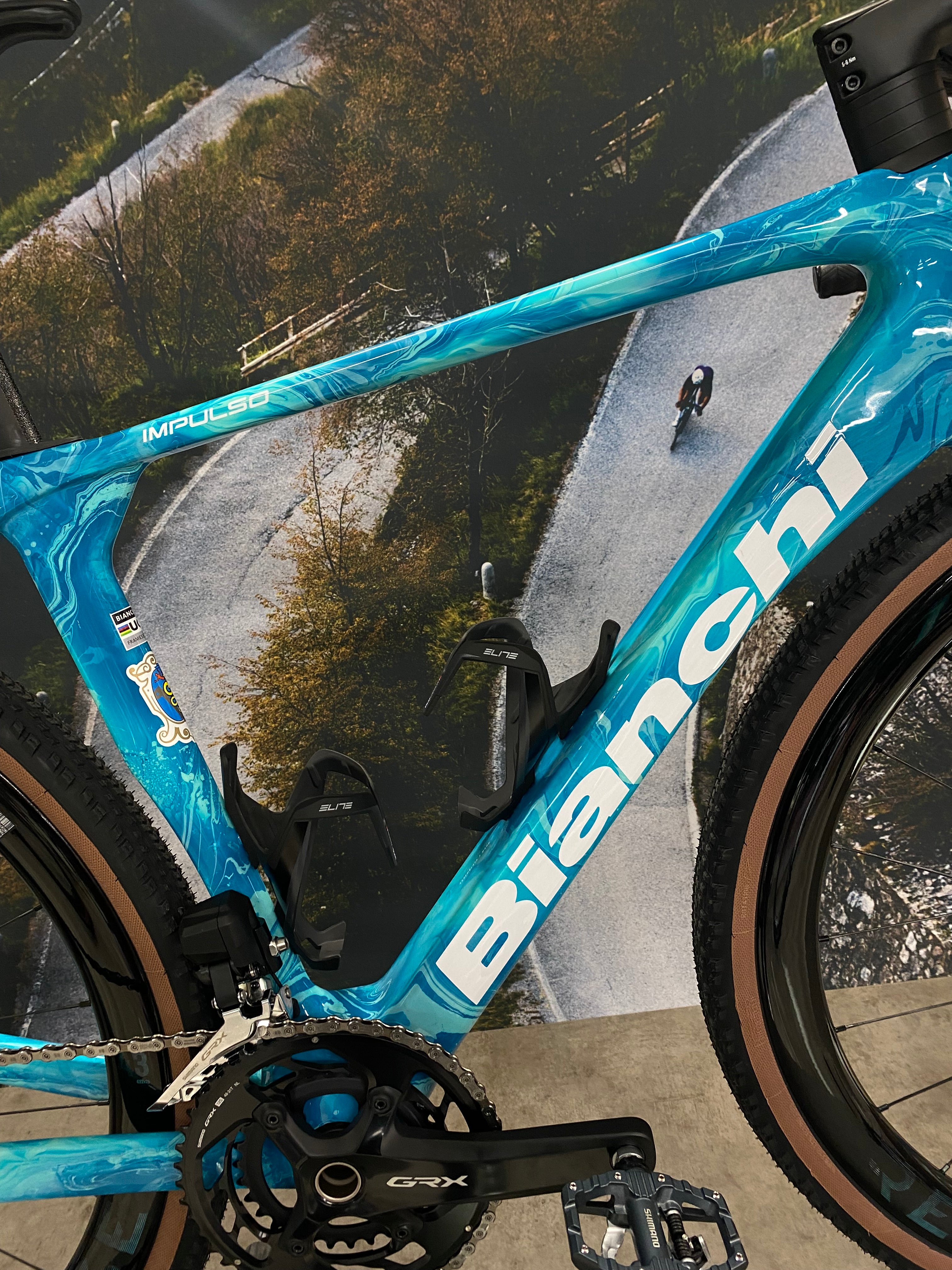 Officina Bianchi Impulso RC GRX Di2 - Bluemarine Drip