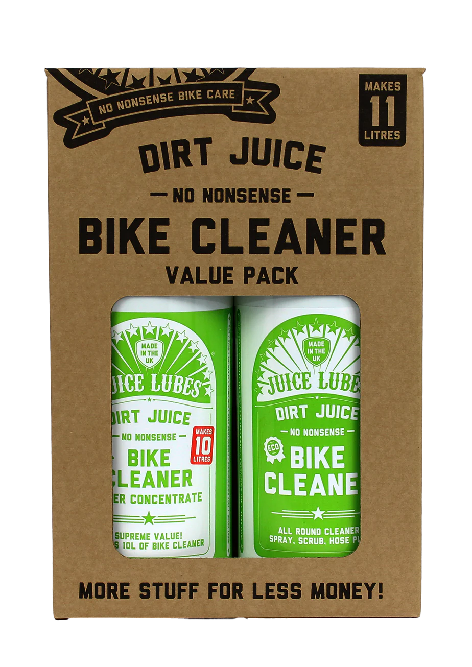 Juice Lubes Dirt Juice – Nettoyant vélo (lot de 2)