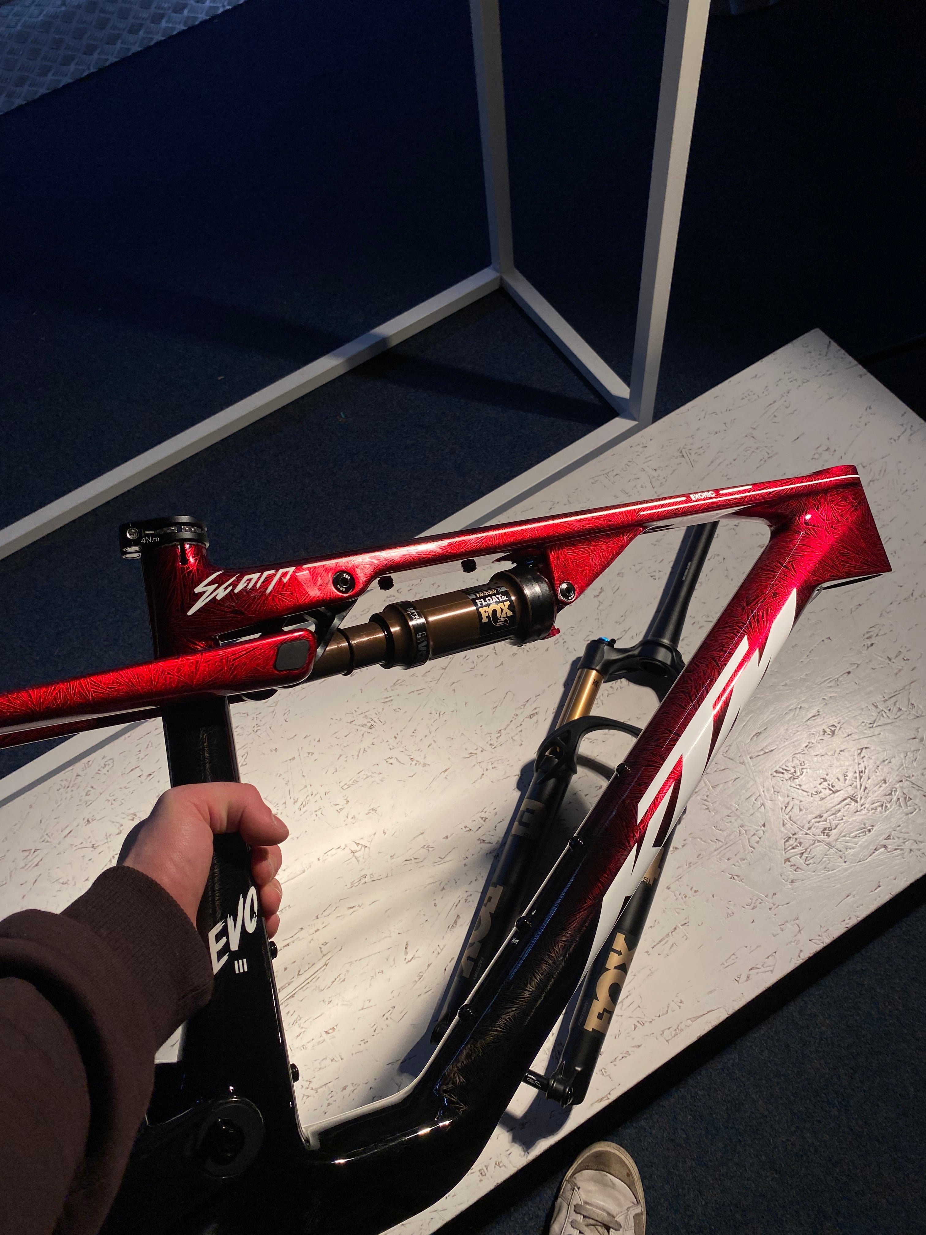 KTM - Kit Telaio e Ammortizzatori SCARP EXONIC MT EVO 3 FOX FACTORY 34 120 mm