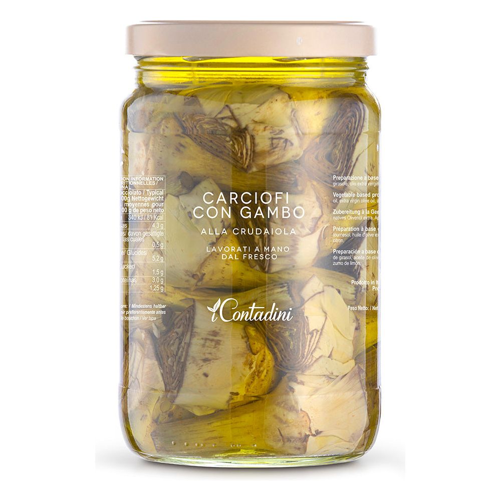 iContadini - Carciofi con gambo alla crudaiola