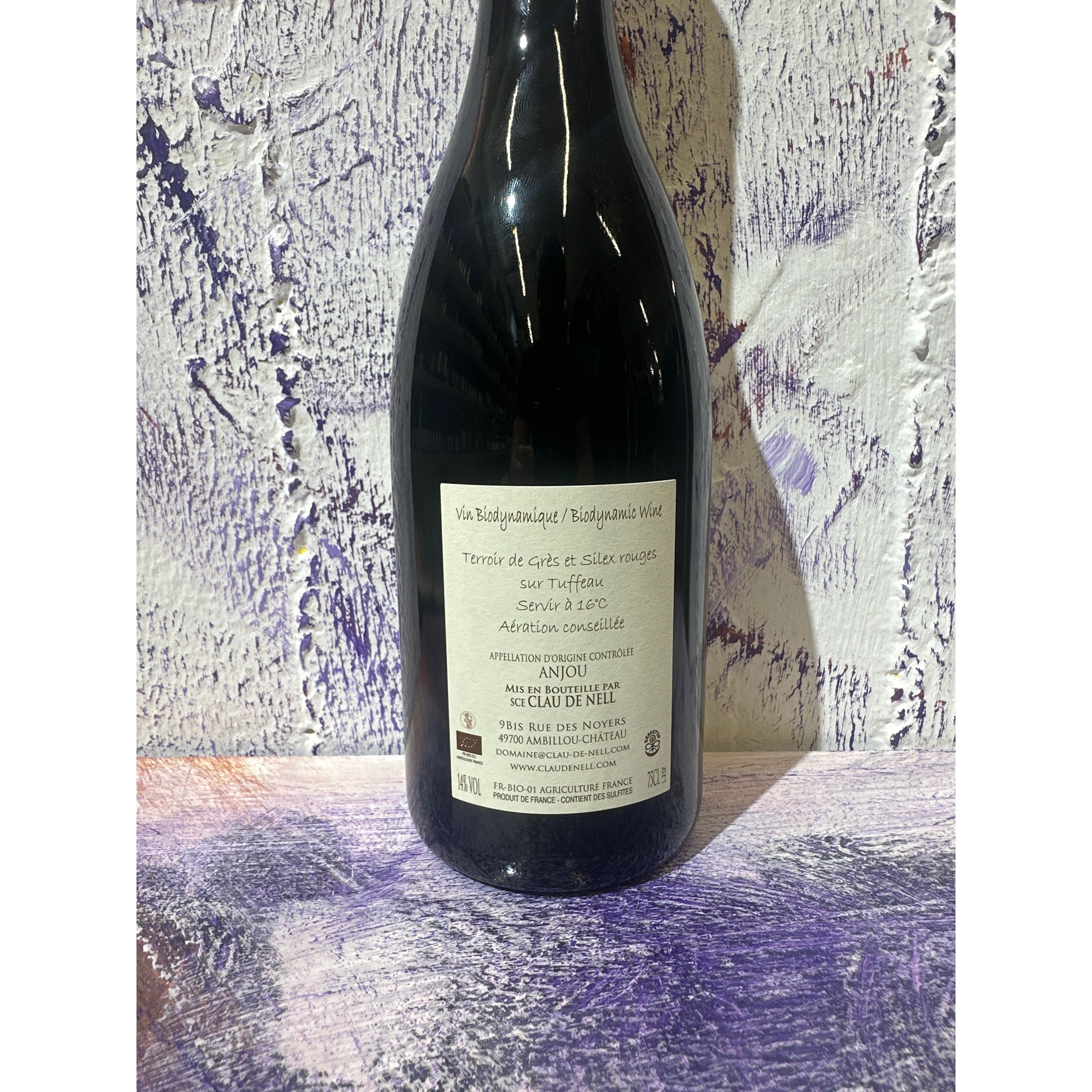 Claude de Nell - Anjou Cabernet Franc 2018