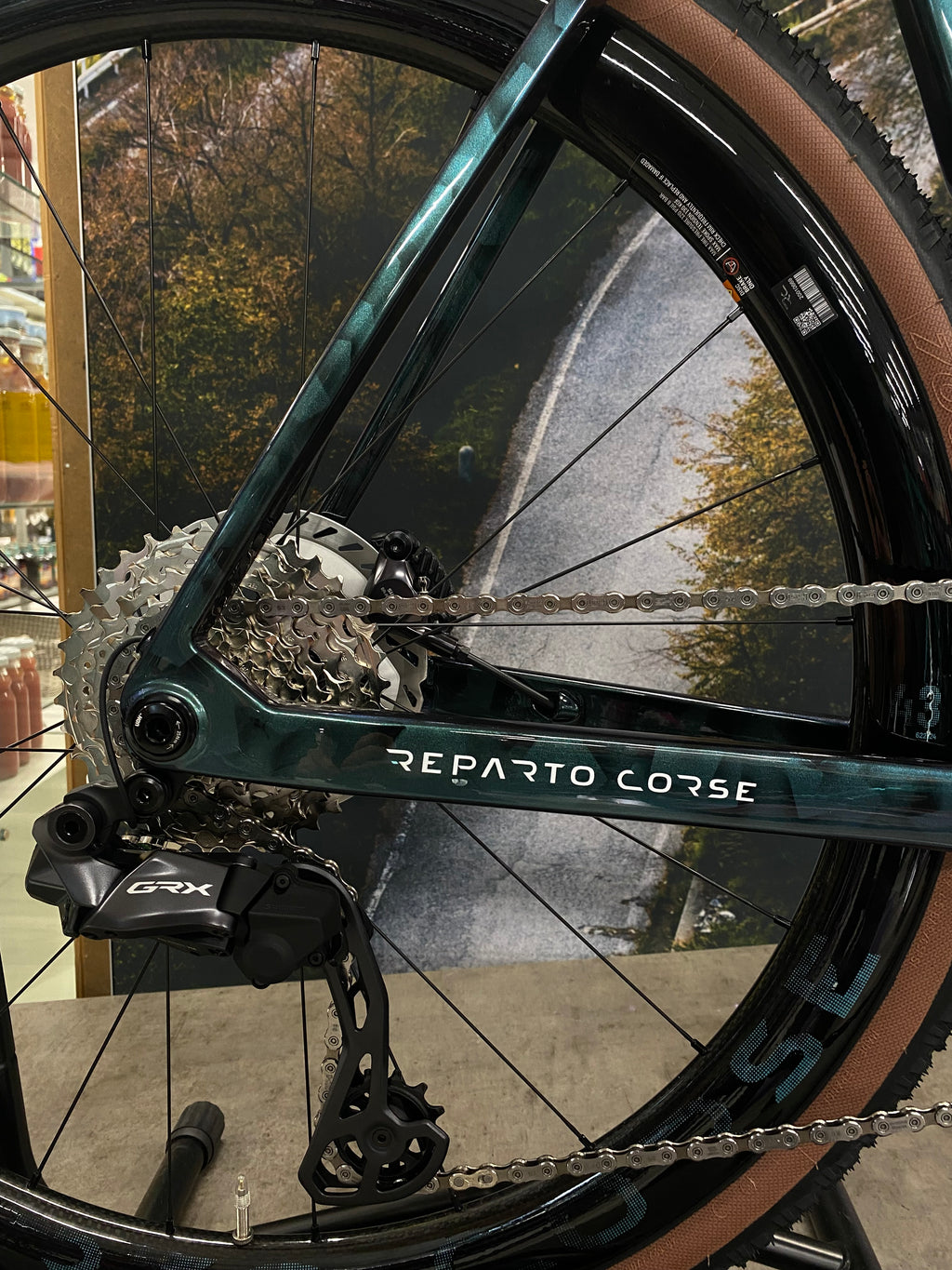 Officina Bianchi Impulso RC GRX Di2 - Chameleon Green