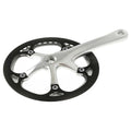 FIXED aluminum crankset with 46T chain guard 