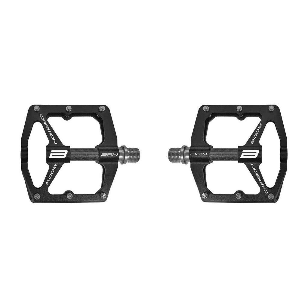 PEDALI BRN FLAT ALLOY CNC/CARBON