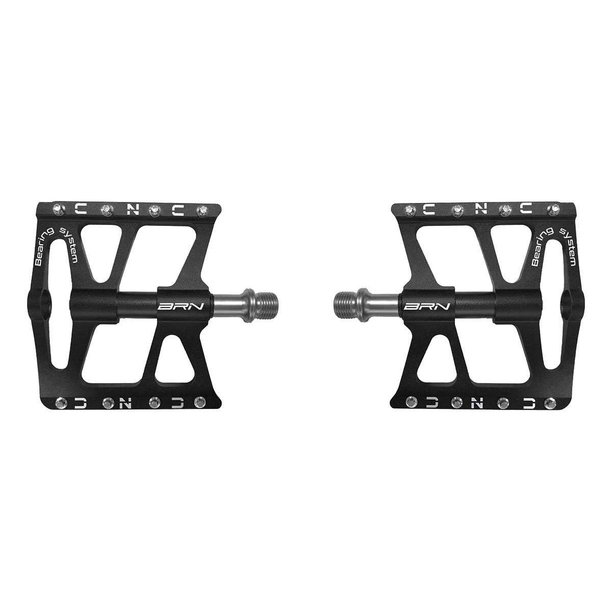 BRN - Pedali Flat in Alluminio 8 Pins