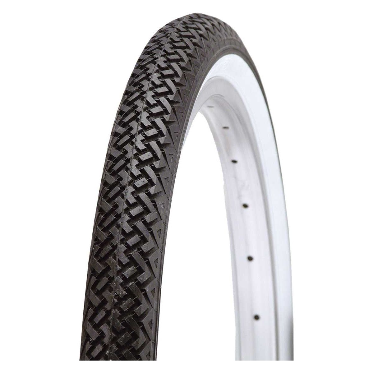 Pneu noir/blanc 24x1,75 