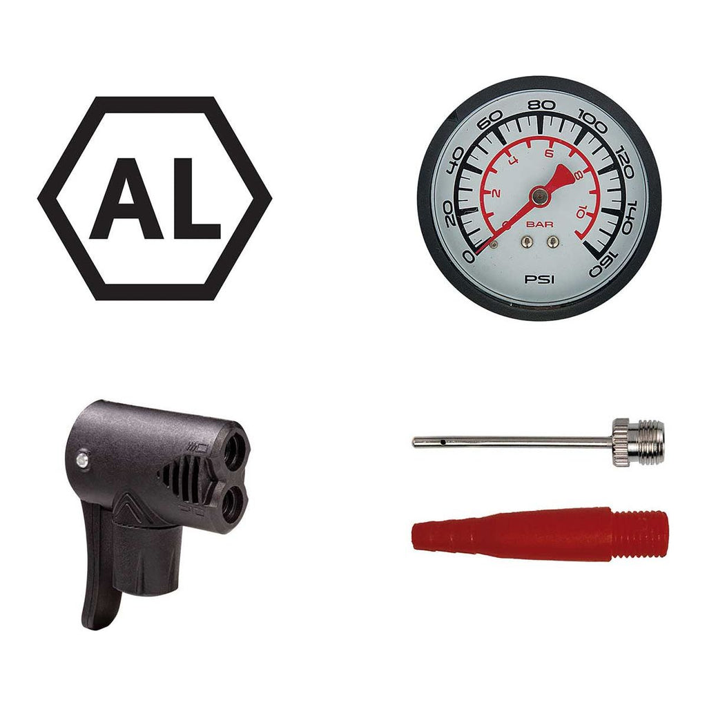 BRN Air pump with pressure gauge 