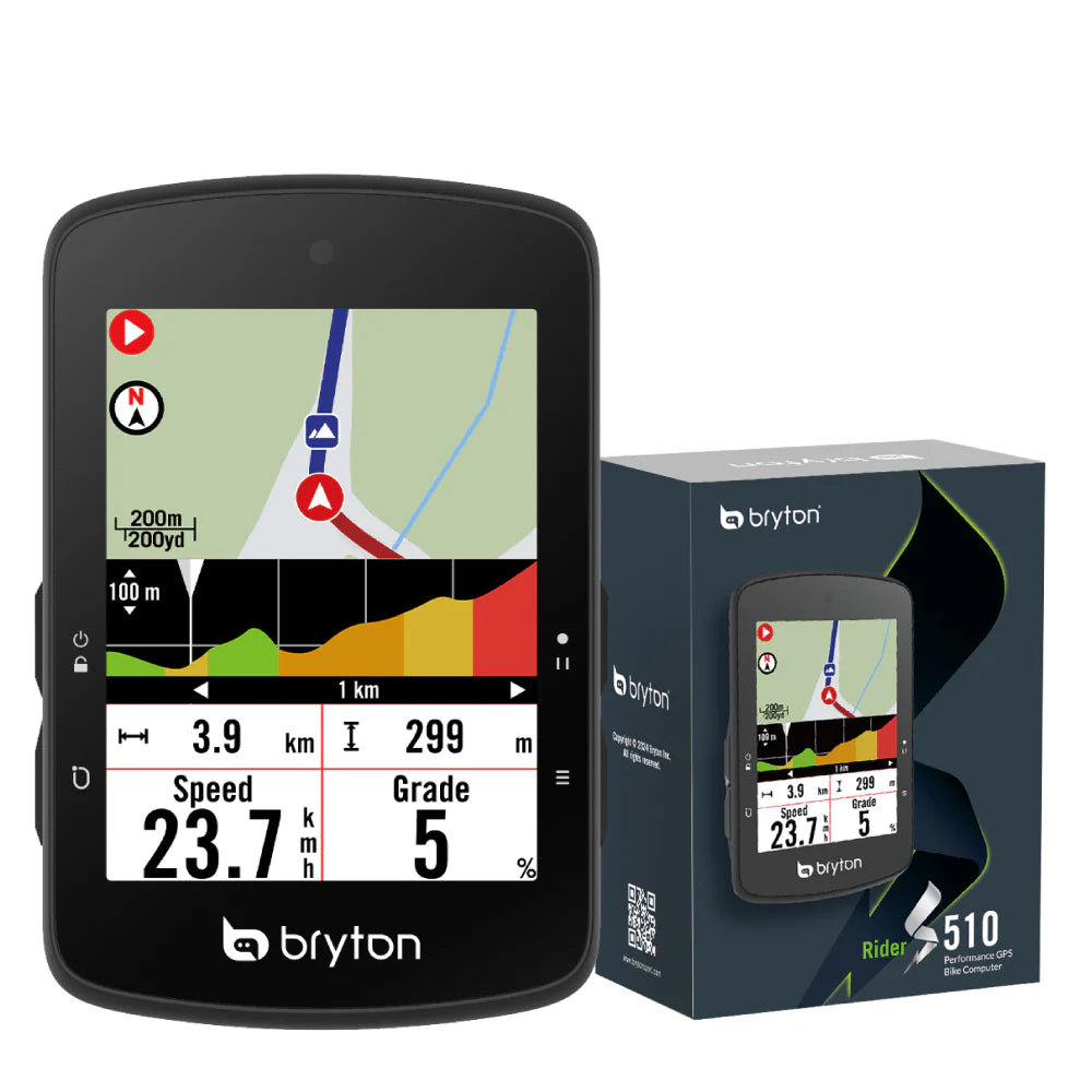 Compteur de vélo GPS Bryton Rider S510 