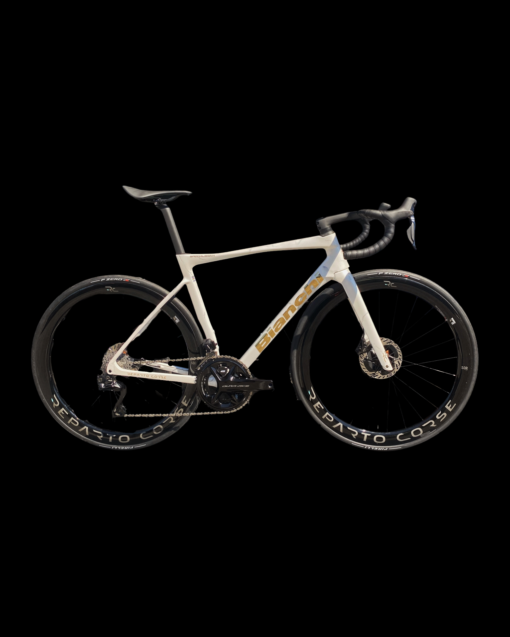 Officina Bianchi Specialissima RC SRAM RED eTap AXS E1 | Compteur de puissance