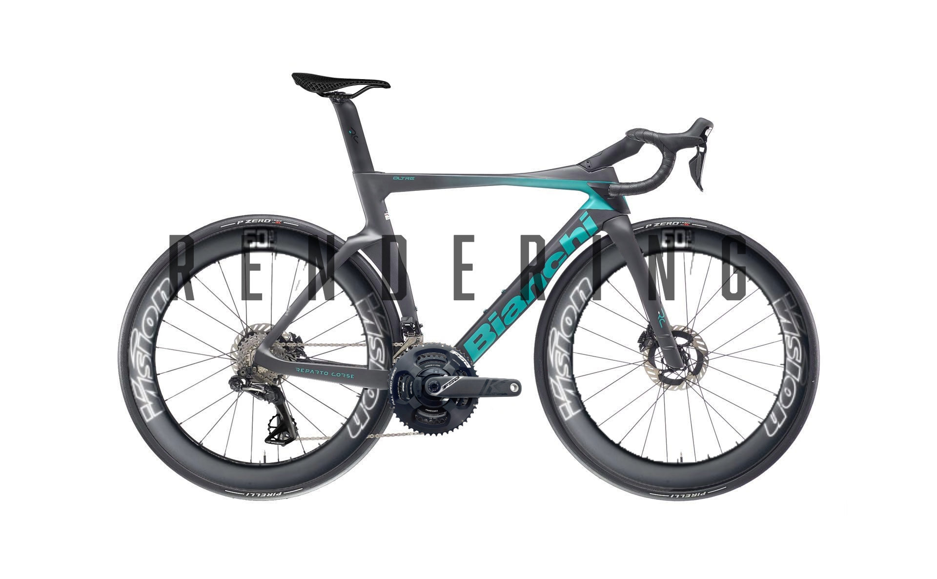 Bianchi Oltre RC Custom Build - Vision Metron 60sl Dura Ace di2