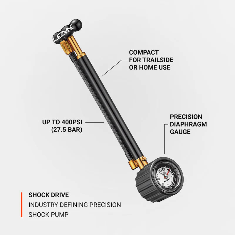 LEZYNE - Shock Drive Shock Pump 