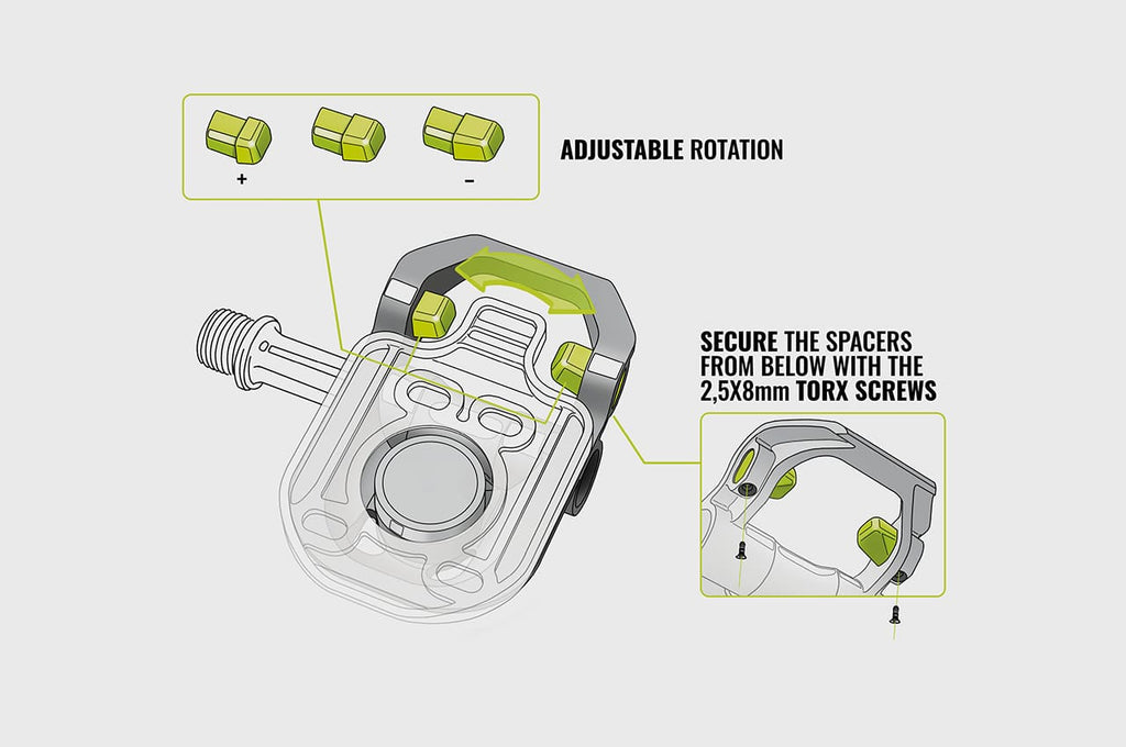 Pedali magnetici - Magped Road 2