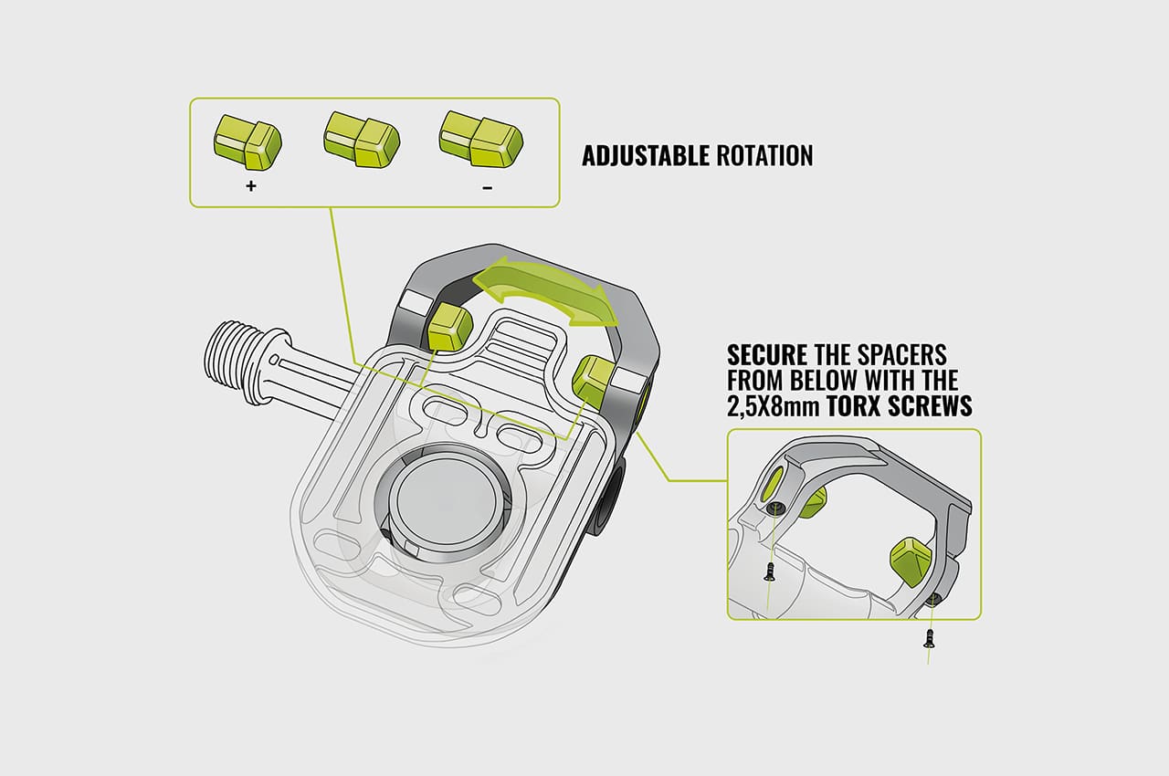 Pedali magnetici - Magped Road 2