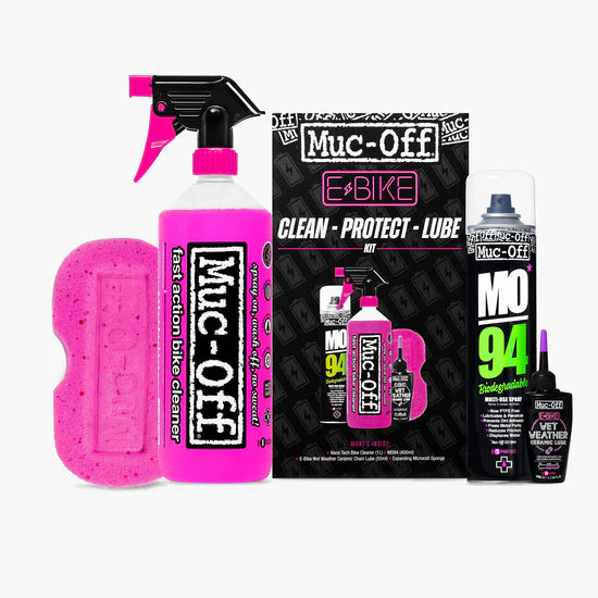 Kit de nettoyage, de protection et de lubrification pour vélos électriques Muc Off
