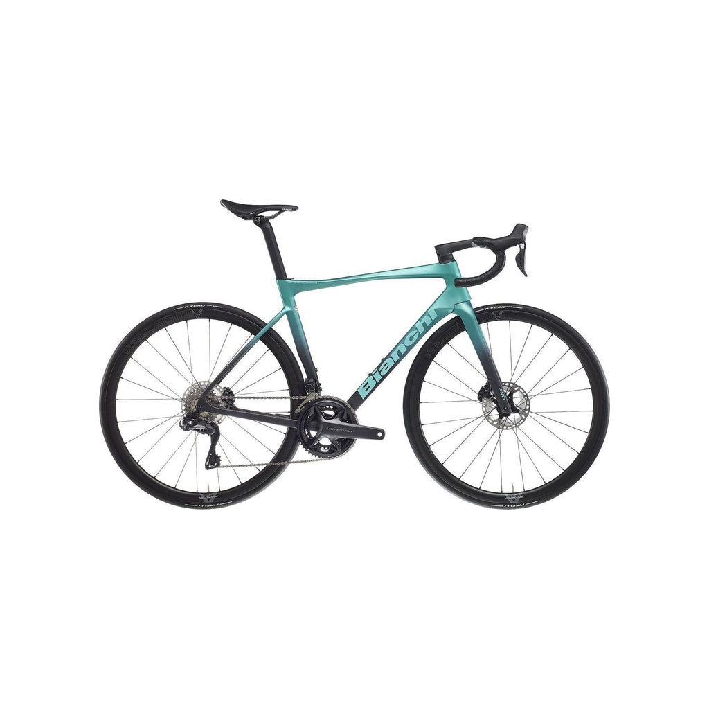 Bici da strada Bianchi Specialissima Pro Sram Force AXS con misuratore di potenza